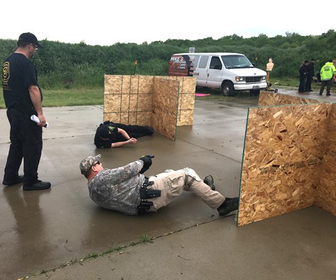 Training on active shooter response and officer down tactics